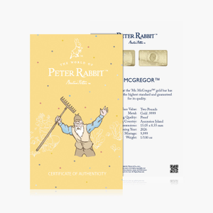 The World of Peter Rabbit Solid Mr McGregor Certificate 2026