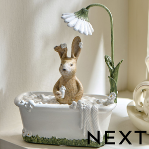NEXT Rosie Rabbit Spa Bath Ornament