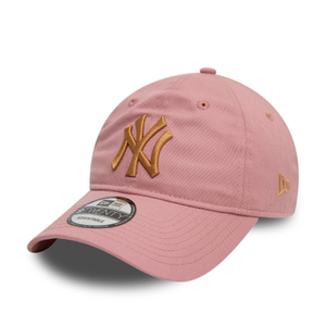 New Era Mens New York Yankees 9TWENTY League Essential Baseball Cap - Dark Pink - OSFM - One Size / Dark Pink
