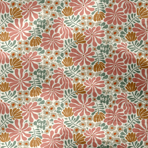 Tissu double gaze imprimé - Bomini