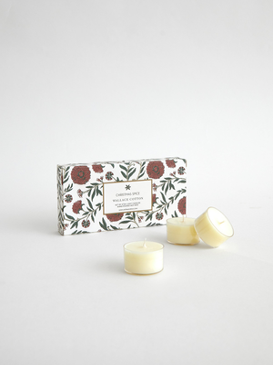 Christmas Spice Tea Light Candle Set of 8
