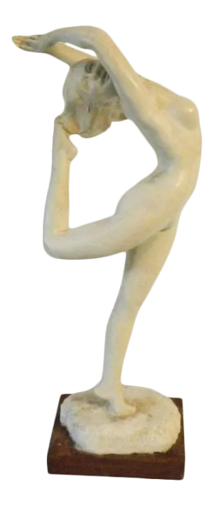 Vintage Mid-Century Dancing Female Sculpture by Austin Productions - 1963