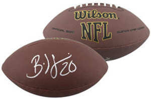 Eagles Brian Dawkins Authentic Signed Wilson Super Grip Football BAS Witnessed