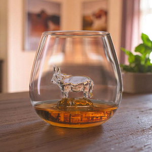 Highland Cow In A Glass