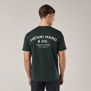 Premium Arch Logo T-Shirt | Dark Forest