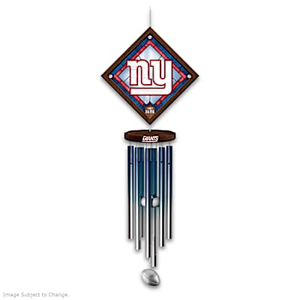 New York Giants Wind Chime