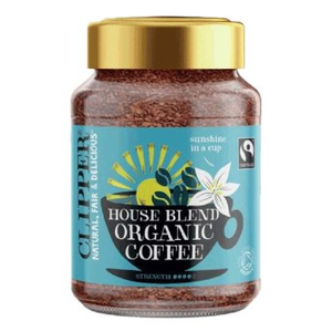 Organic Instant Coffee - House Blend (Clipper) 100g