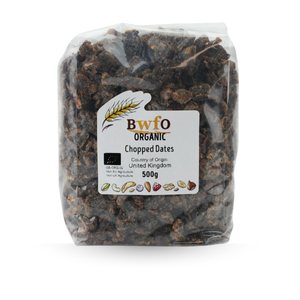 Organic Chopped Dates 500g