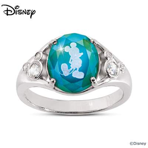 Disney Mickey Mouse Color-Changing Mood Ring Size 5