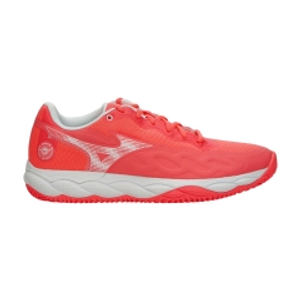 Mizuno Wave Enforce Court Clay - Striking Coral/White/Barely Pink
