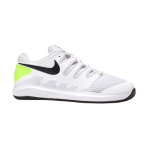 Nike Vapor X Bambini - White/Black/Volt