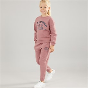 Ellesse Girls Kayla Sweatshirt And Joggers Rose
