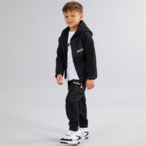 Ellesse Boys Dylan Polafleece Hoodie And Joggers Black