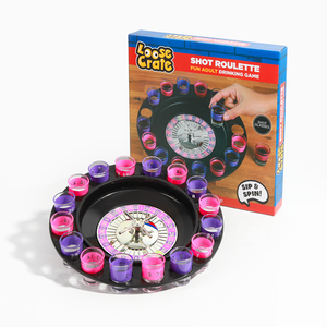 Loose Crate Glow in the Dark Shot Roulette Drinking Game