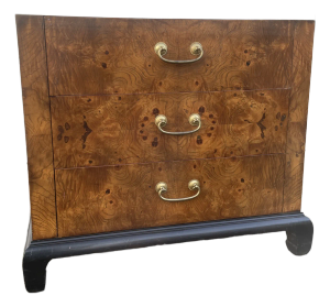 Mid-Century Modern Burlwood Chest