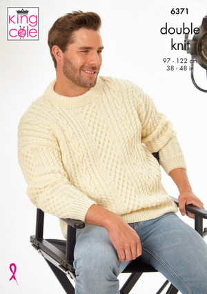 Sweaters in King Cole Merino Blend DK (6371)