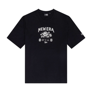 New Era NY To LA Graphic Navy T-Shirt