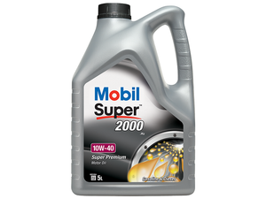 Mobil Super 2000 X1 10W-40 | Premium Semi-Synthetic Engine Oil | 5L