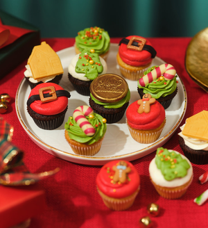 Christmas Mini Cupcake Box