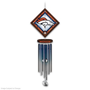 Denver Broncos Wind Chime
