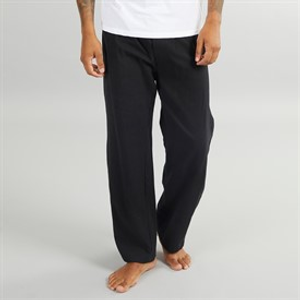 French Connection Mens FCUK Plain Flannel Pants Black
