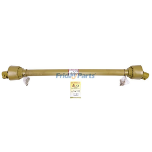PTO Drive Shaft 1 3/8 Inch 6 Spline End T1 47 to 69 Inch Yellow for Tractor