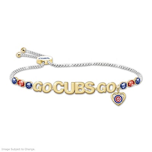 Chicago Cubs Fan Cheer Bolo Bracelet