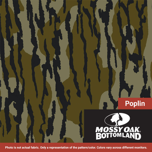 Stretch Cotton Poplin - Mossy Oak Original Bottomland - 56"