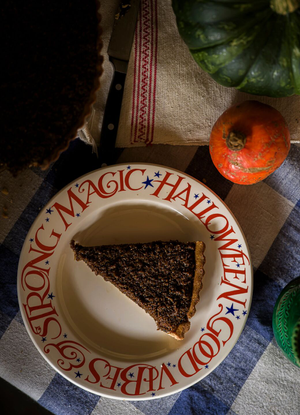 Seconds Halloween Toast Medium Dinner Plate, 8.5 Inch