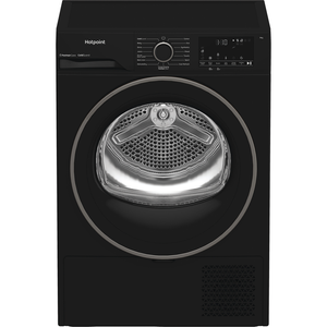 Hotpoint HHDD90BBIRE, 9KG, Heat Pump Tumble Dryer, Black