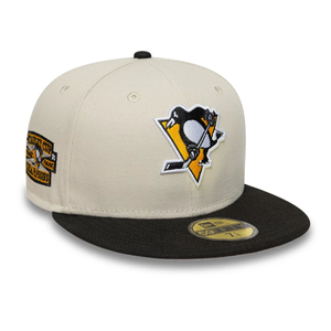 Pittsburgh Penguins NHL Beige 59FIFTY Fitted Cap