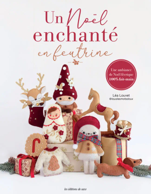 Livre un Noël enchanté en feutrine