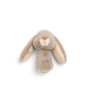 Mamas & Papas Mini Rattle - Grey Bunny