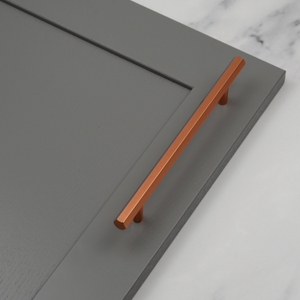 Rose Gold Copper Hexagon Handles & T-Bar Knob - 160mm Handle