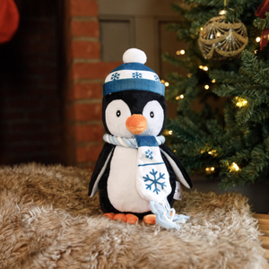 House of Paws Winter Penguin Dog Toy