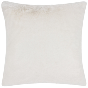 Stanza Faux Fur Filled Cushion 55cm x 55cm White
