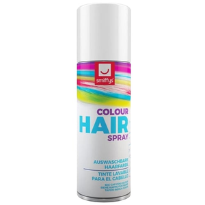 White Temporary Hair Spray 125ml