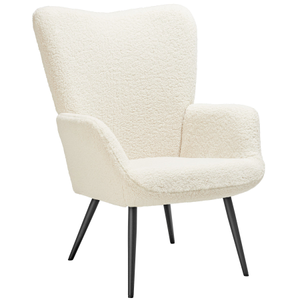 Armchair Hygge - padded, armrests and ergonomic backrest, 150 kg load capacity