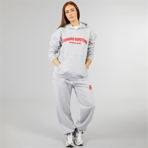 L'amore Couture Womens Nadine Tracksuit Grey Marl