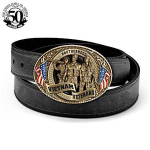Brothers In Arms: Vietnam War Tribute Belt Buckle Collection