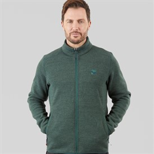 Sprayway Mens Rowarth Polartec Thermal Fleece Jacket Dark Spruce