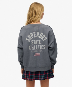 Athletic Essentials sweatshirt met ronde hals en print
