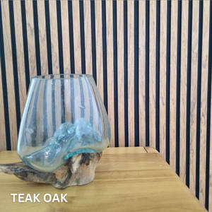 XL 300cm x 60cm Acoustic Slatted Wall Panel (Multiple Colours)
