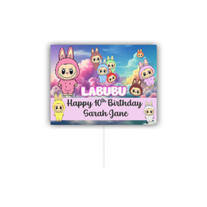 Personalised Labubu Dolls Cake Topper