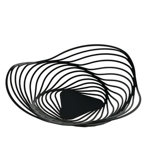 Alessi - Trinity Fruit Bowl Medium Black