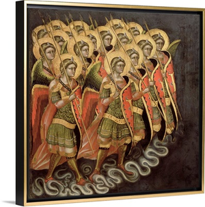 The Heavenly Militia, c.1348-54