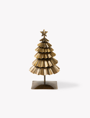 Pershore Christmas Tree Antique Brass Large 