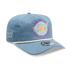 Multi Character Looney Tunes Open Blue Golfer Adjustable Cap