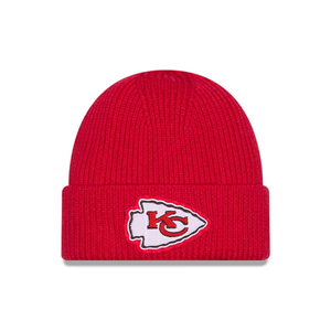 Kansas City Chiefs NFL Red Skull Knit Beanie Hat