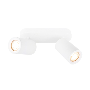 Smart LED Deckenstrahler Weiß Duo - Dimmbar - 4.9W - RGB+CCT - Neigbar